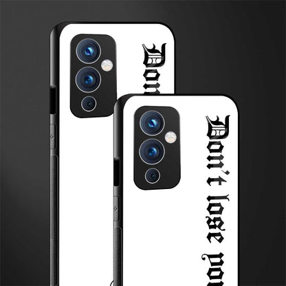 don't lose yourself back phone cover | glass case for oneplus 9