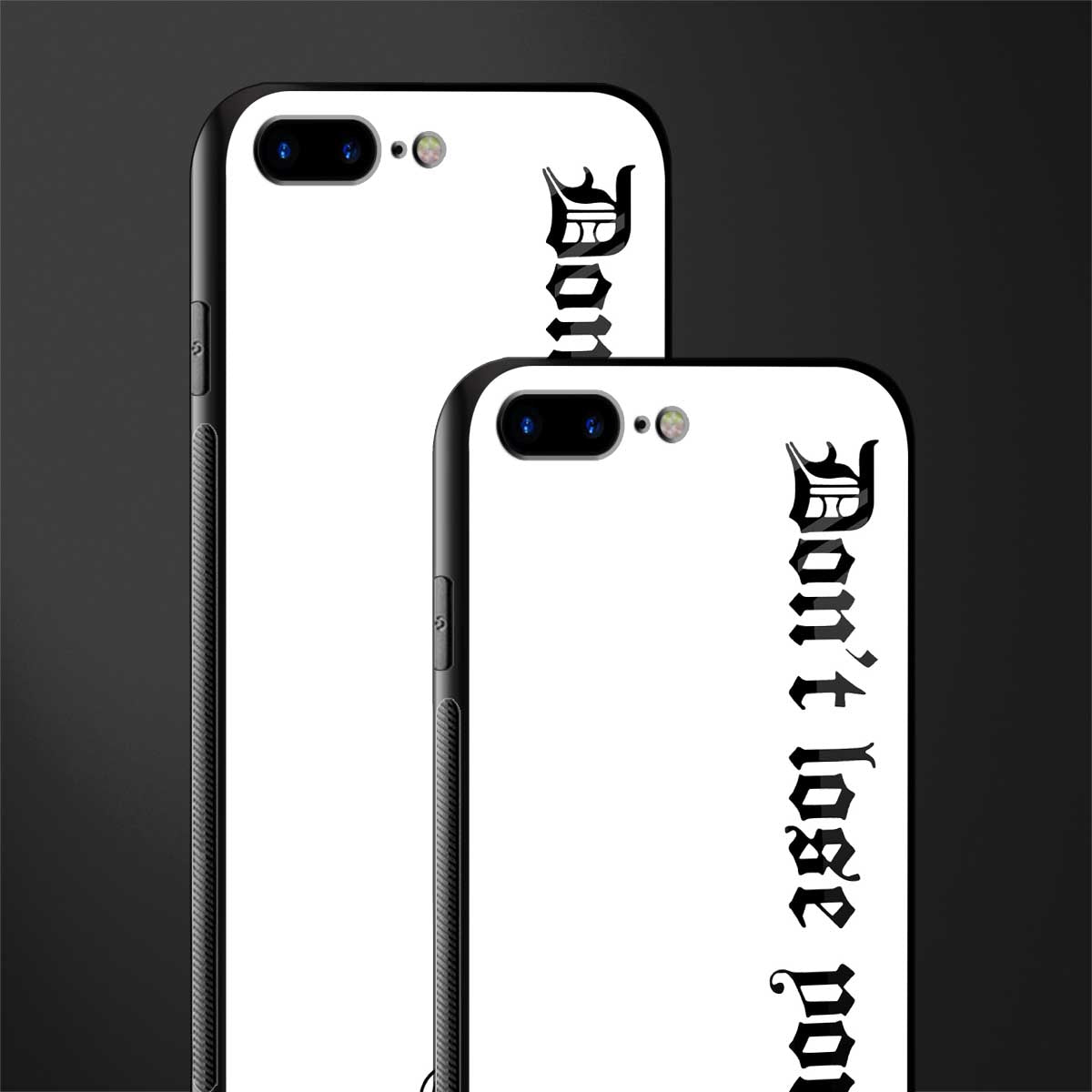 don't lose yourself glass case for iphone 8 plus image-2