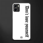 don't lose yourself back phone cover | glass case for vivo y72