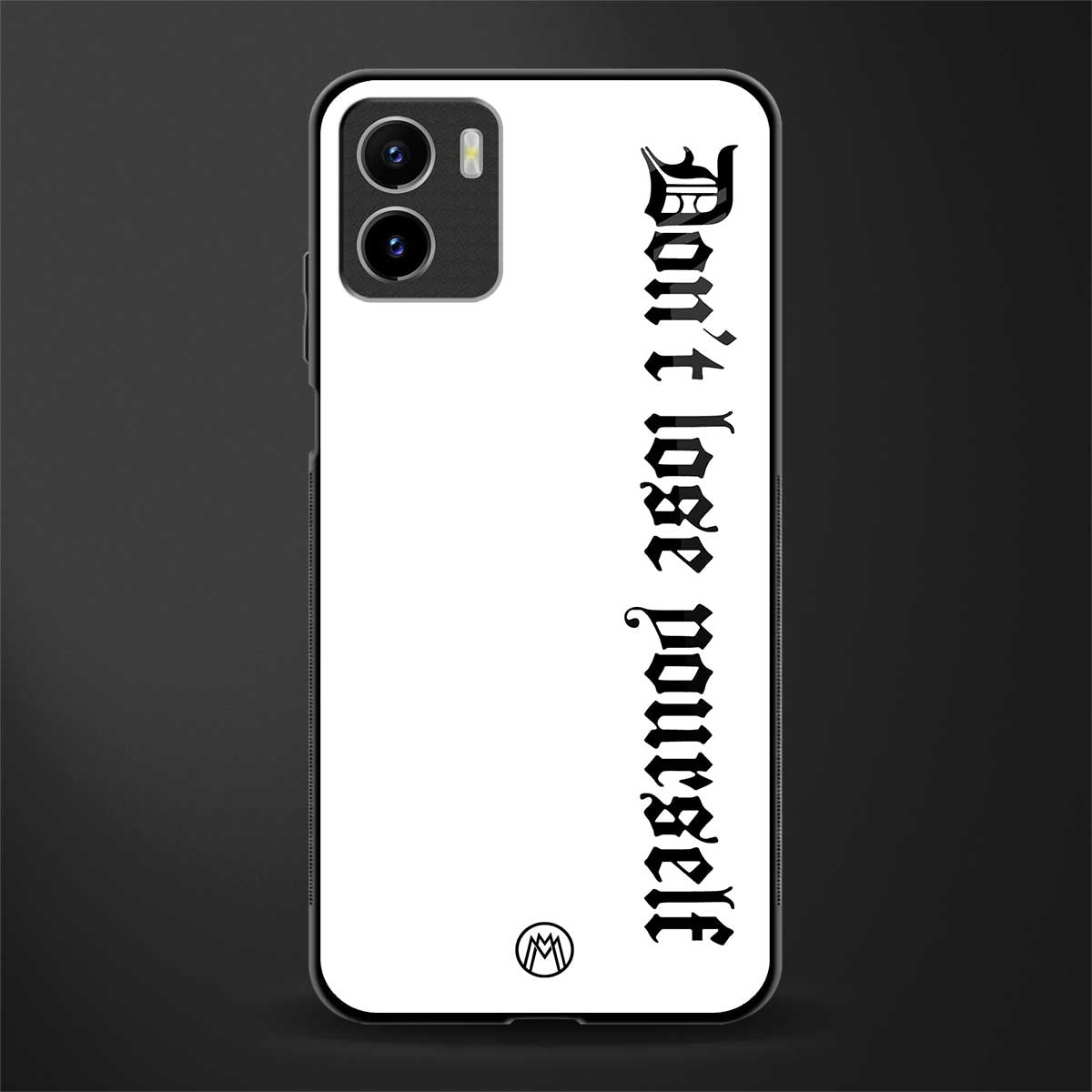 don't lose yourself back phone cover | glass case for vivo y72
