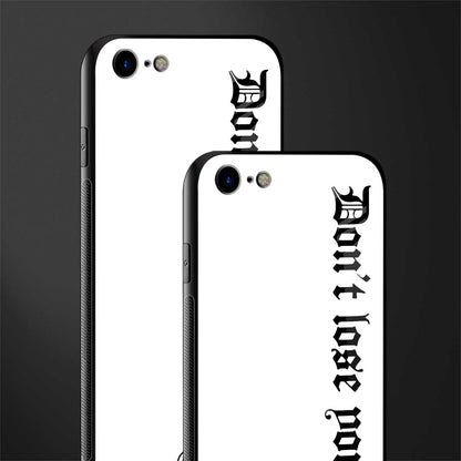 don't lose yourself glass case for iphone 8 image-2