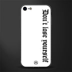 don't lose yourself glass case for iphone 7 image