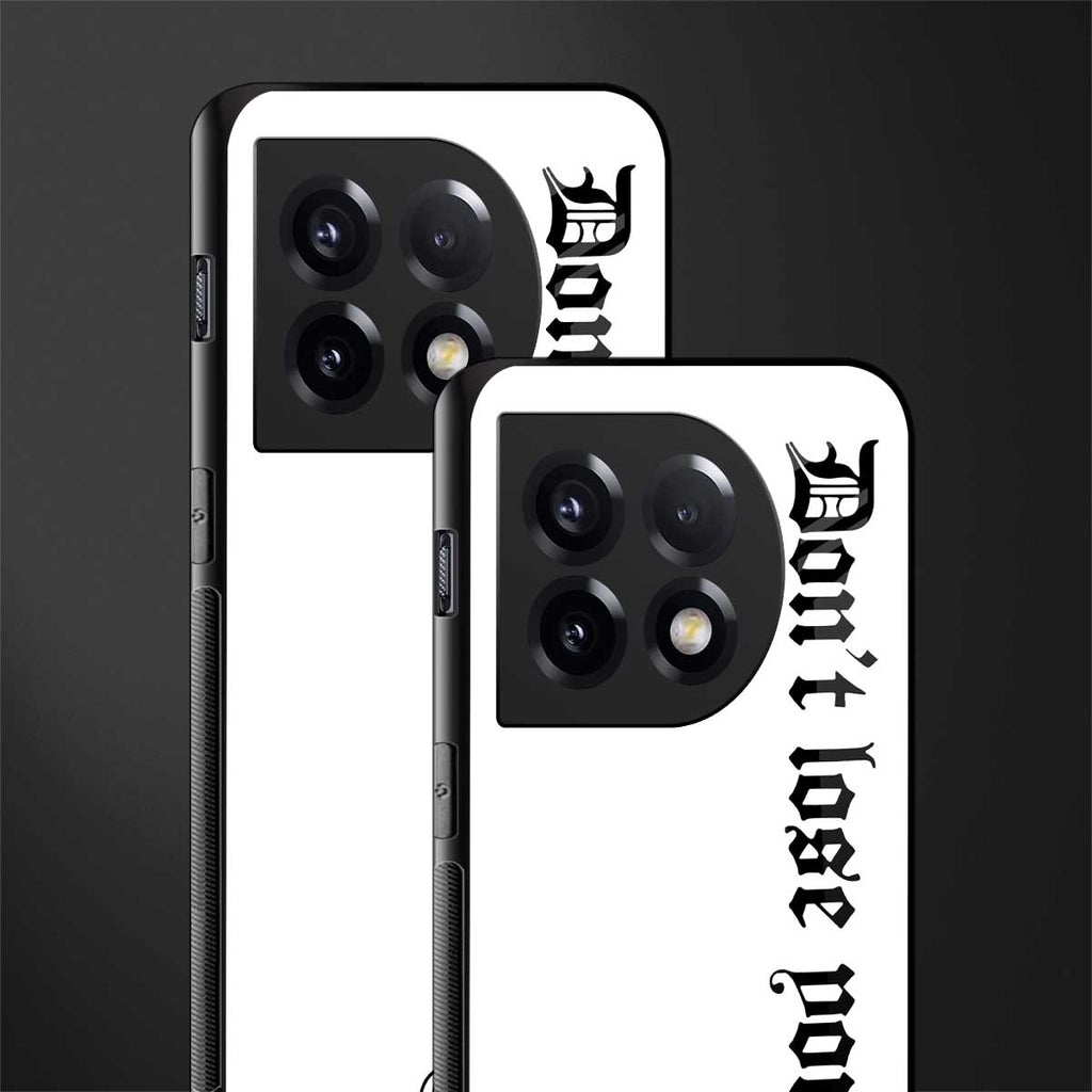 don't lose yourself back phone cover | glass case for oneplus 11