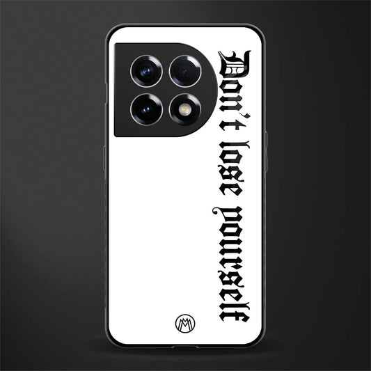 don't lose yourself back phone cover | glass case for oneplus 11