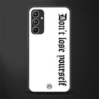 don't lose yourself back phone cover | glass case for samsung galaxy a54 5g