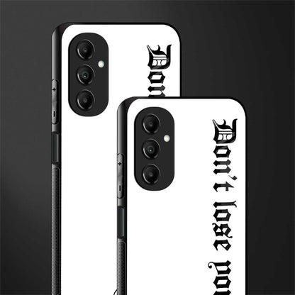 don't lose yourself back phone cover | glass case for samsung galaxy a14 5g