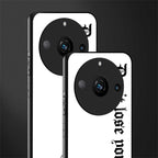 don't lose yourself back phone cover | glass case for realme 11 pro 5g