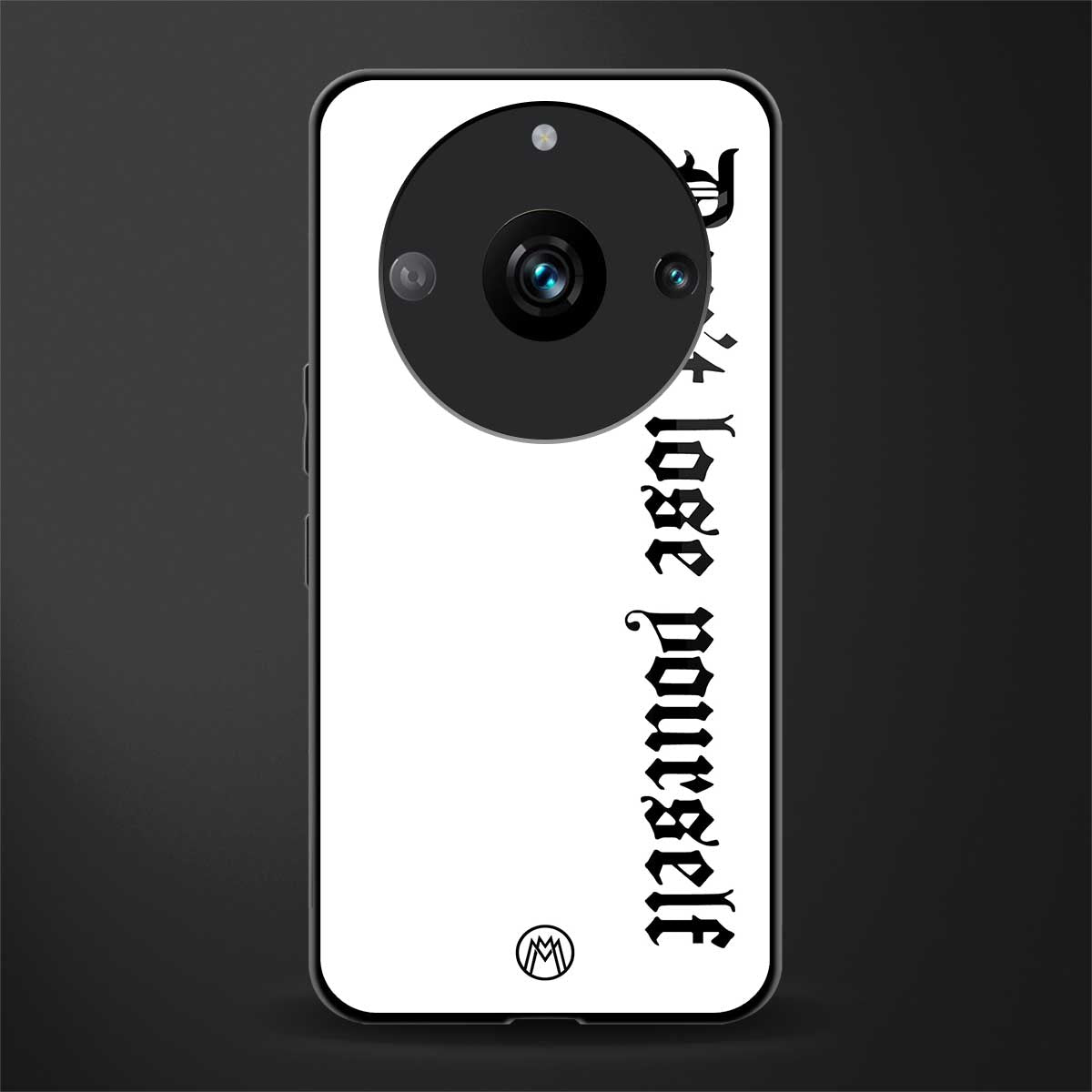 don't lose yourself back phone cover | glass case for realme 11 pro 5g