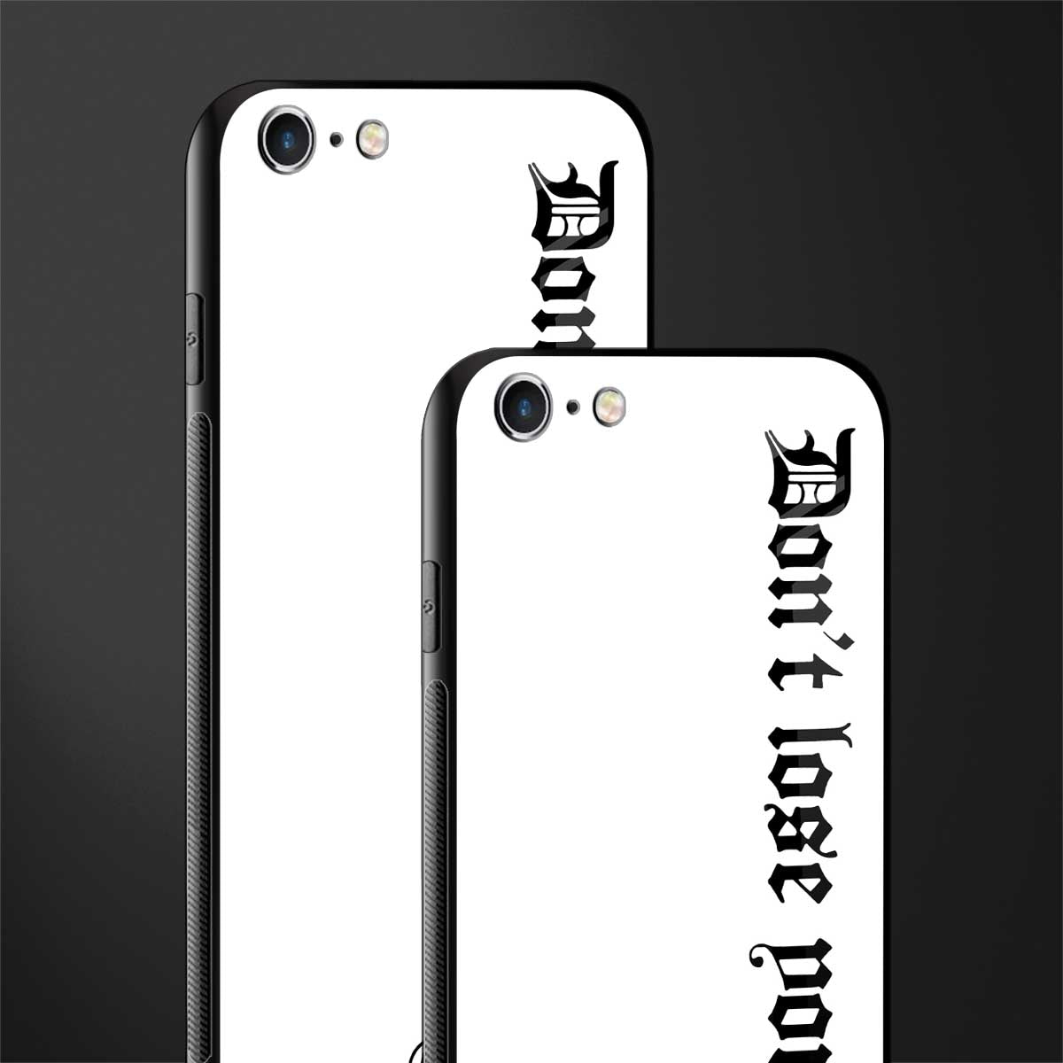 don't lose yourself glass case for iphone 6s image-2