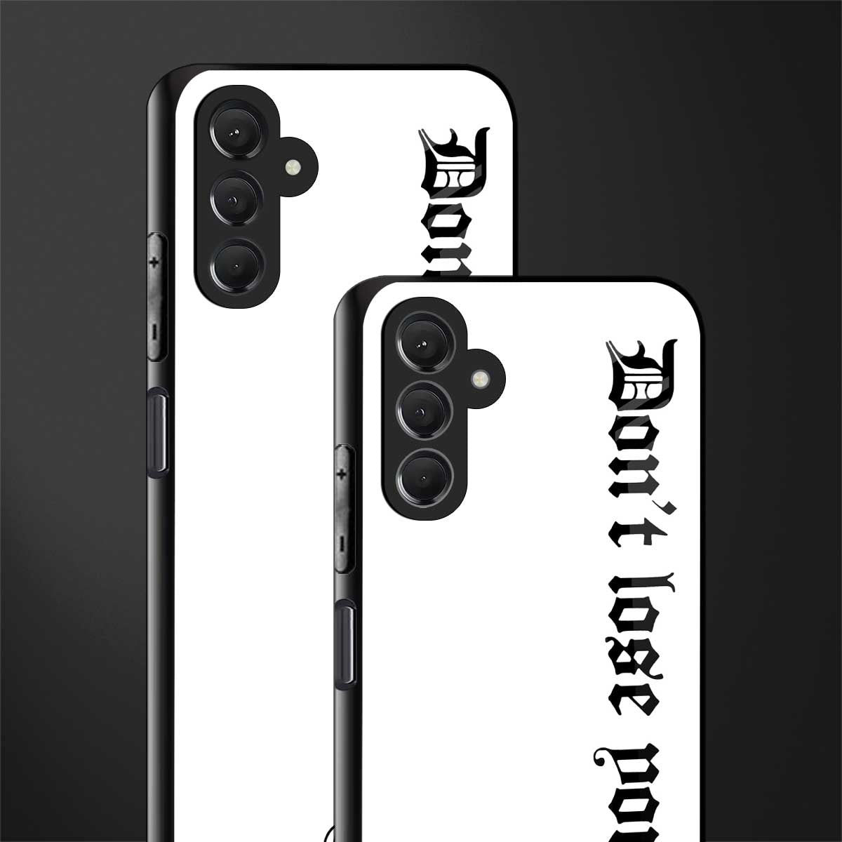don't lose yourself back phone cover | glass case for samsun galaxy a24 4g