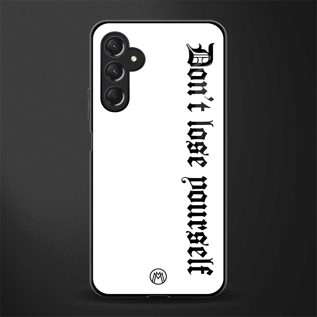 don't lose yourself back phone cover | glass case for samsun galaxy a24 4g