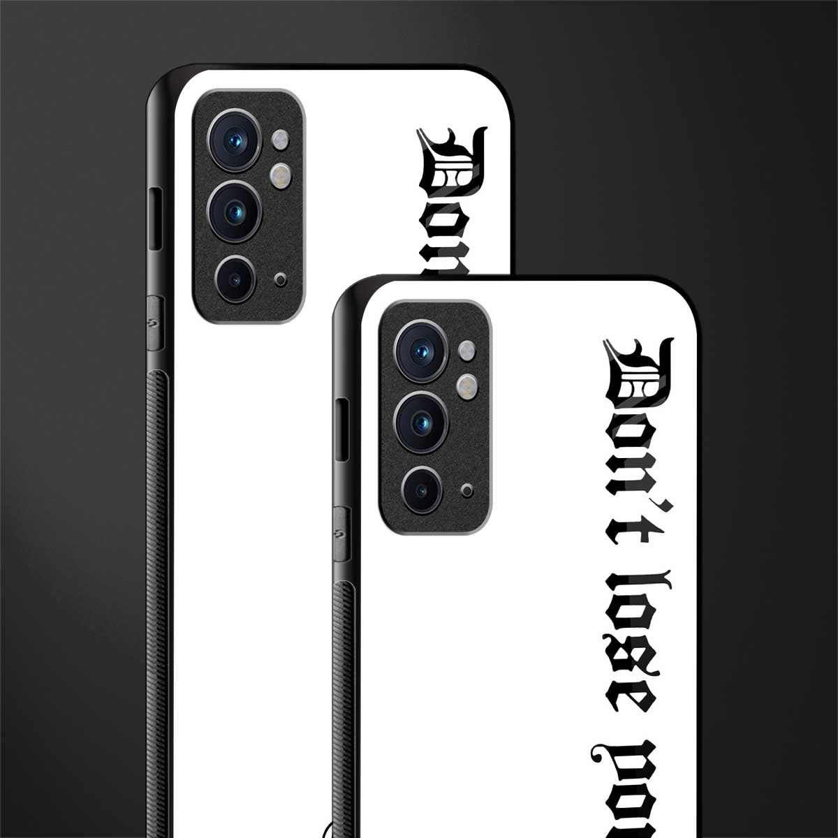 don't lose yourself glass case for oneplus 9rt image-2