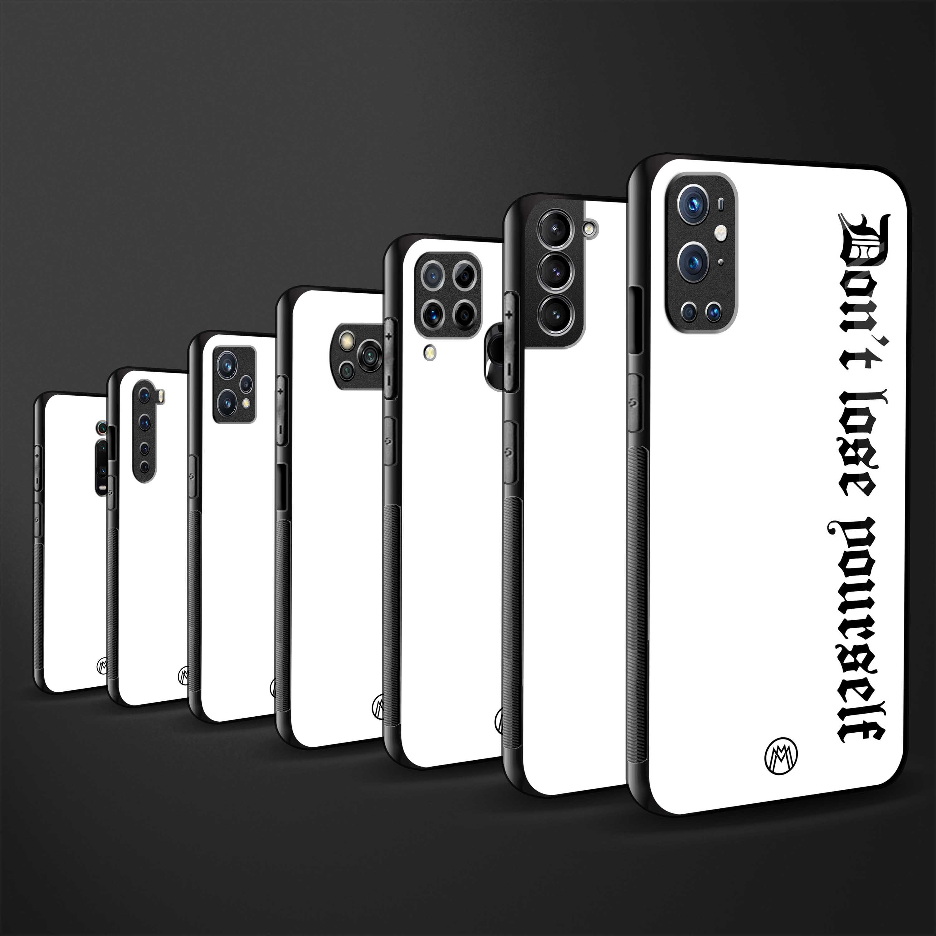 don't lose yourself back phone cover | glass case for realme 9 pro 5g
