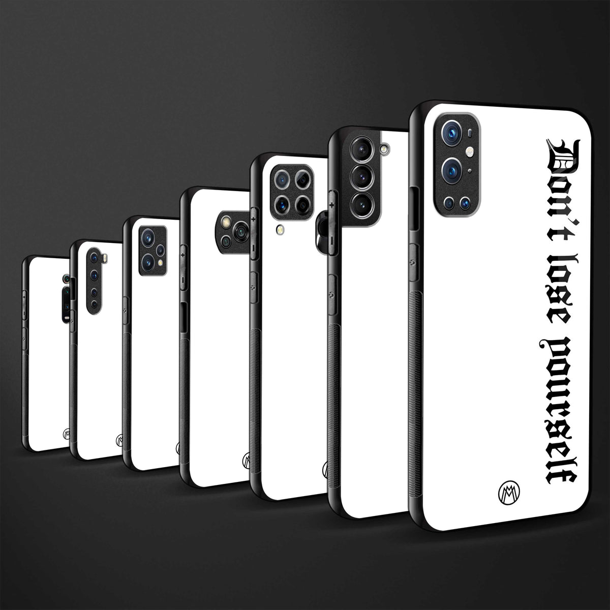 don't lose yourself glass case for oppo a15 image-3