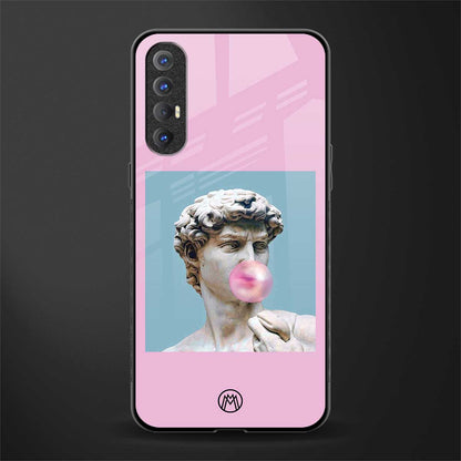 dope david michelangelo glass case for oppo reno 3 pro image