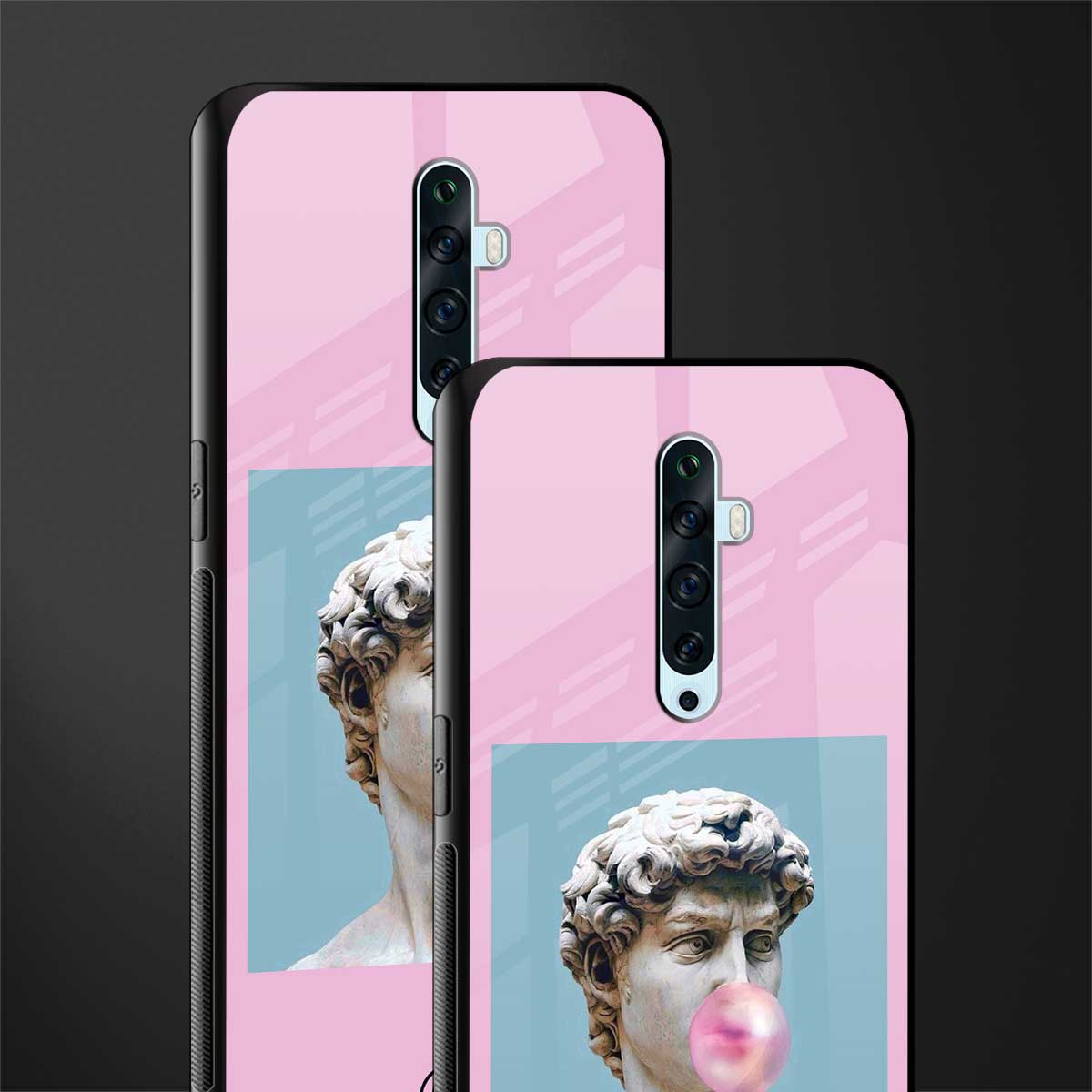 dope david michelangelo glass case for oppo reno 2f image-2