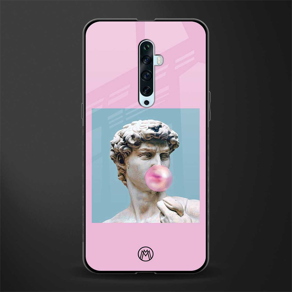 dope david michelangelo glass case for oppo reno 2f image