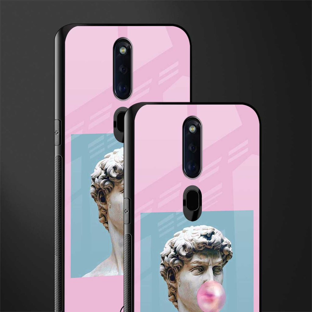 dope david michelangelo glass case for oppo f11 pro image-2