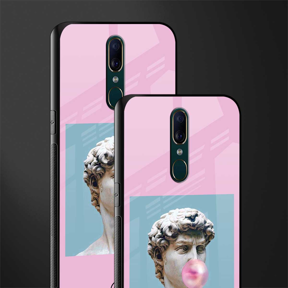 dope david michelangelo glass case for oppo f11 image-2