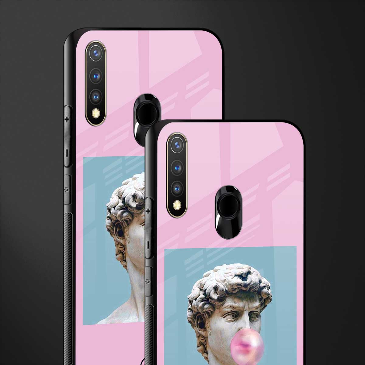 dope david michelangelo glass case for vivo y19 image-2