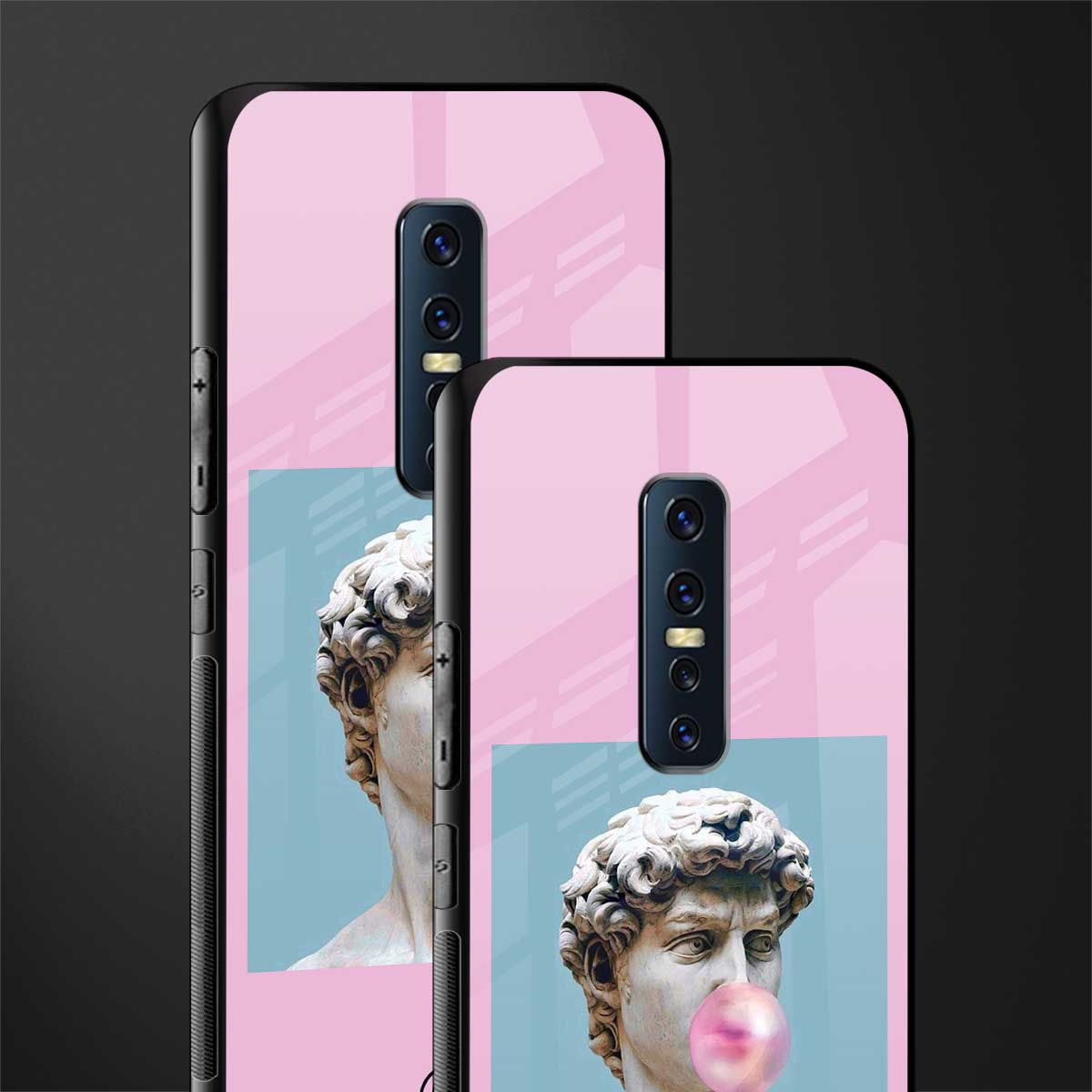 dope david michelangelo glass case for vivo v17 pro image-2