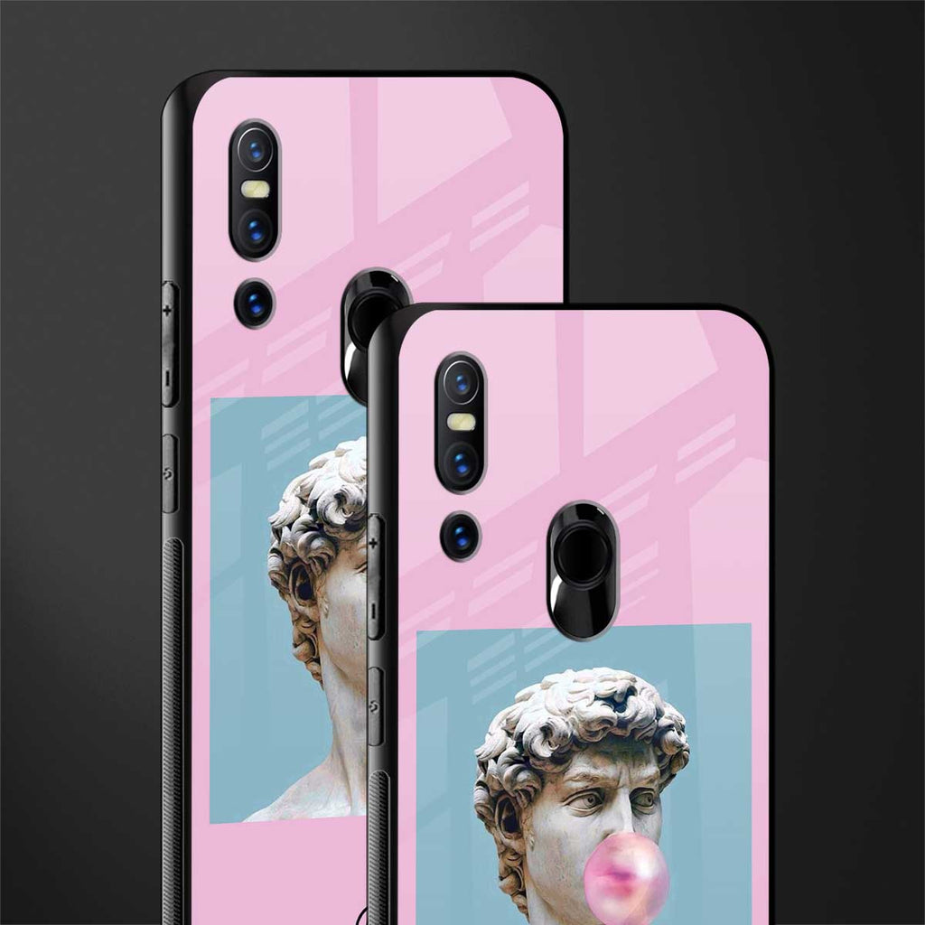 dope david michelangelo glass case for vivo v15 image-2