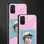 dope david michelangelo glass case for samsung galaxy a71 image-2