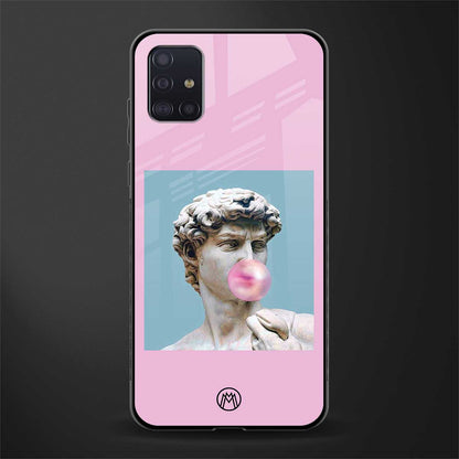 dope david michelangelo glass case for samsung galaxy a71 image