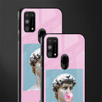 dope david michelangelo glass case for samsung galaxy f41 image-2