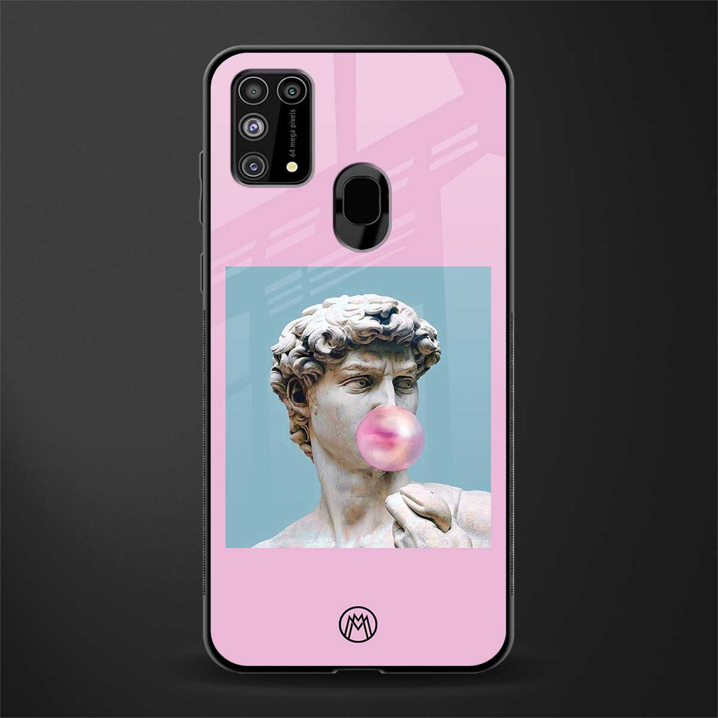 dope david michelangelo glass case for samsung galaxy f41 image