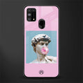 dope david michelangelo glass case for samsung galaxy f41 image