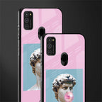 dope david michelangelo glass case for samsung galaxy m30s image-2