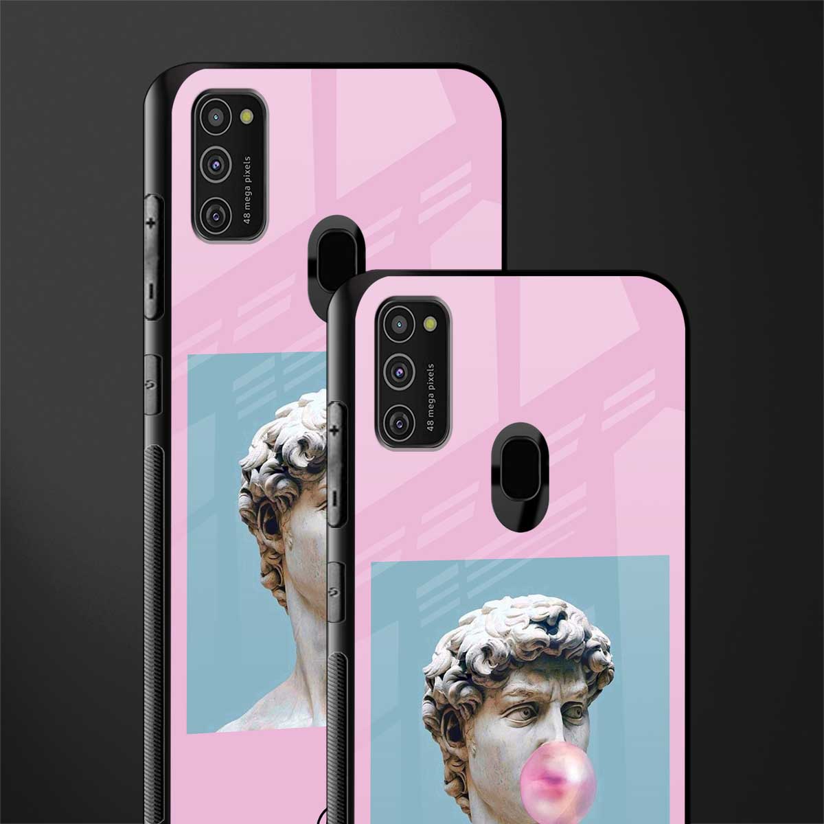 dope david michelangelo glass case for samsung galaxy m21 image-2