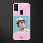 dope david michelangelo glass case for samsung galaxy m30s image