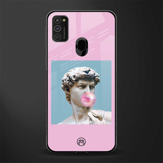 dope david michelangelo glass case for samsung galaxy m21 image