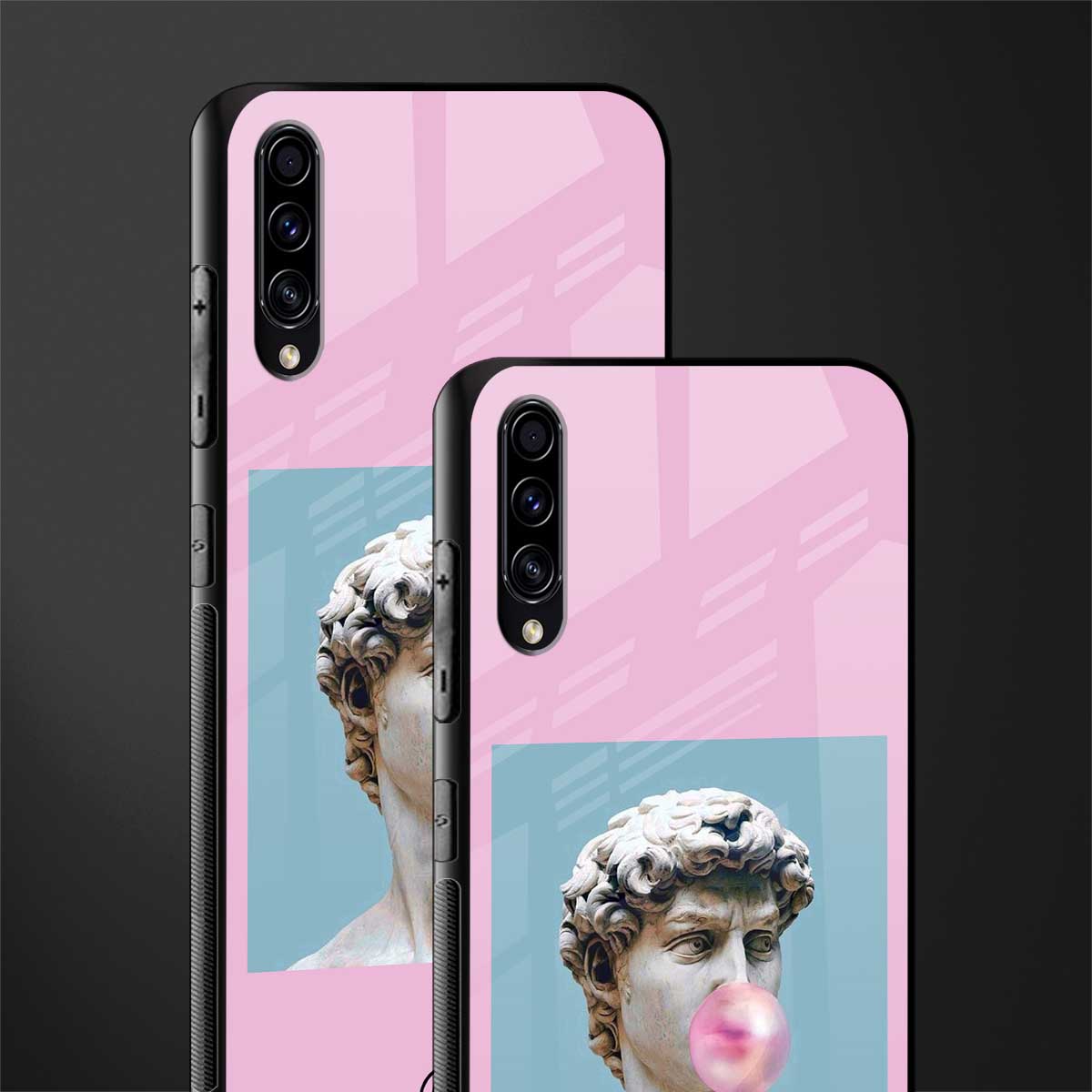 dope david michelangelo glass case for samsung galaxy a30s image-2