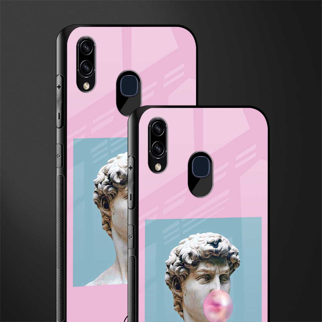 dope david michelangelo glass case for samsung galaxy m10s image-2