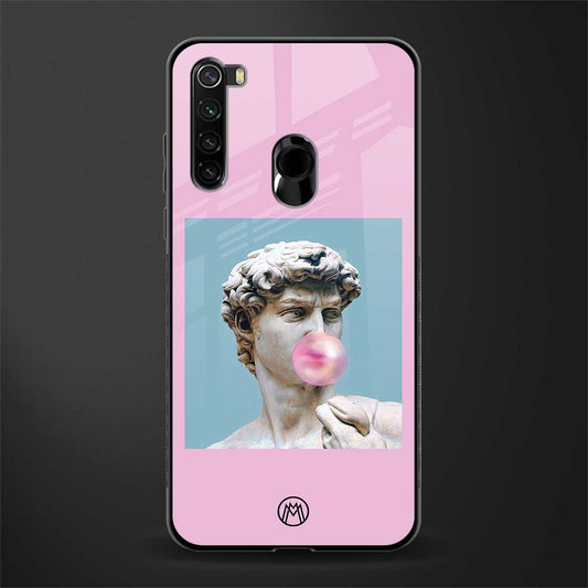 dope david michelangelo glass case for redmi note 8 image