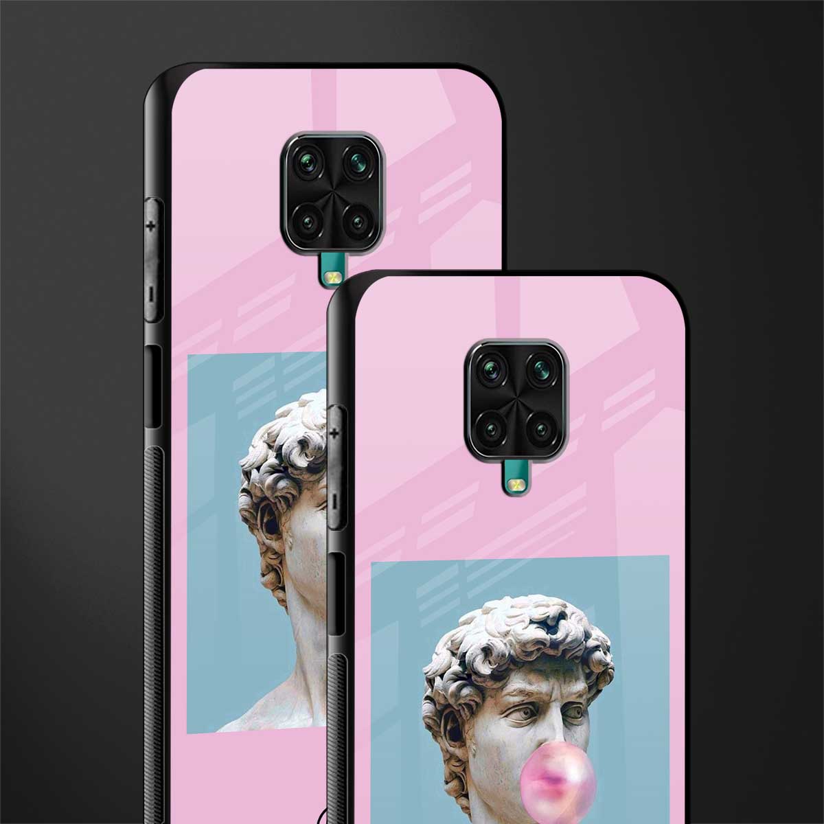 dope david michelangelo glass case for redmi note 9 pro max image-2