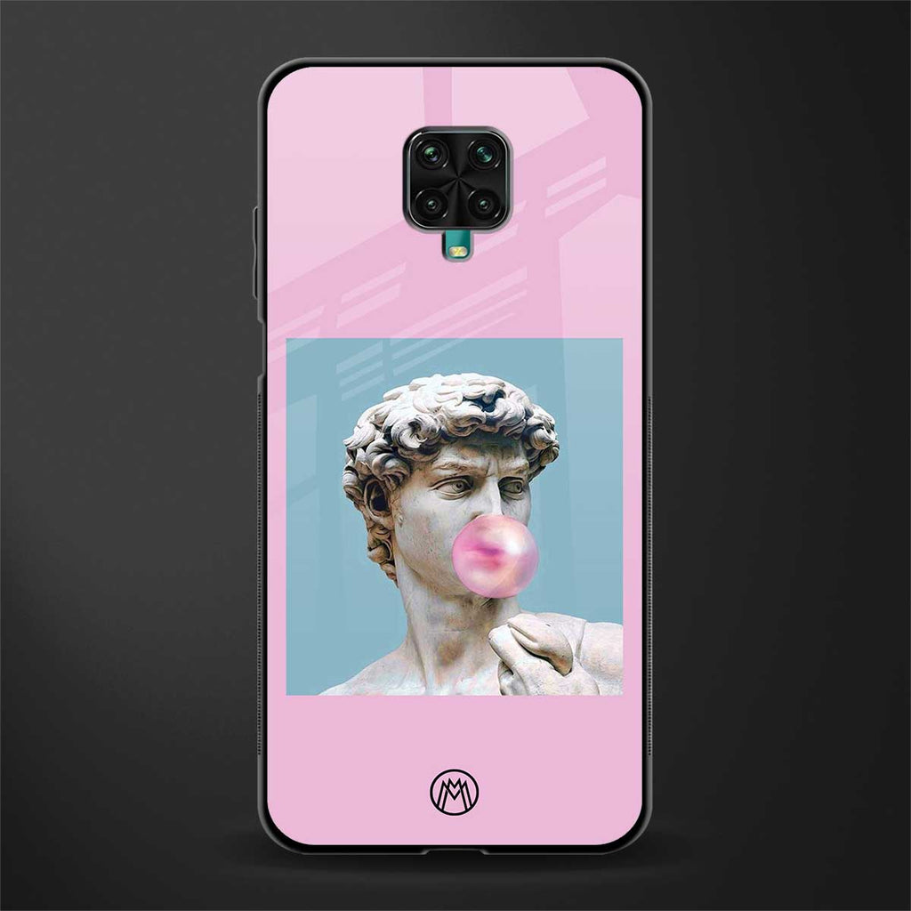 dope david michelangelo glass case for redmi note 9 pro image