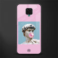 dope david michelangelo glass case for redmi note 9 pro image