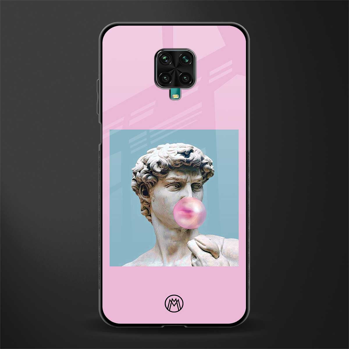 dope david michelangelo glass case for redmi note 9 pro image
