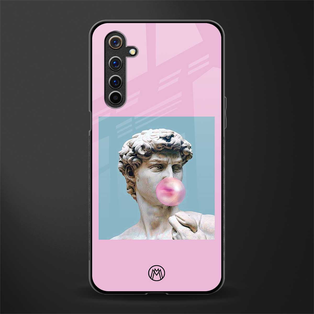 dope david michelangelo glass case for realme 6 pro image