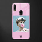 dope david michelangelo glass case for redmi 7redmi y3 image