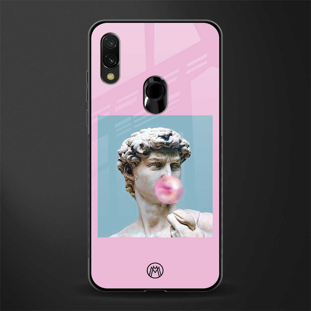 dope david michelangelo glass case for redmi note 7 pro image