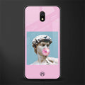 dope david michelangelo glass case for redmi 8a image