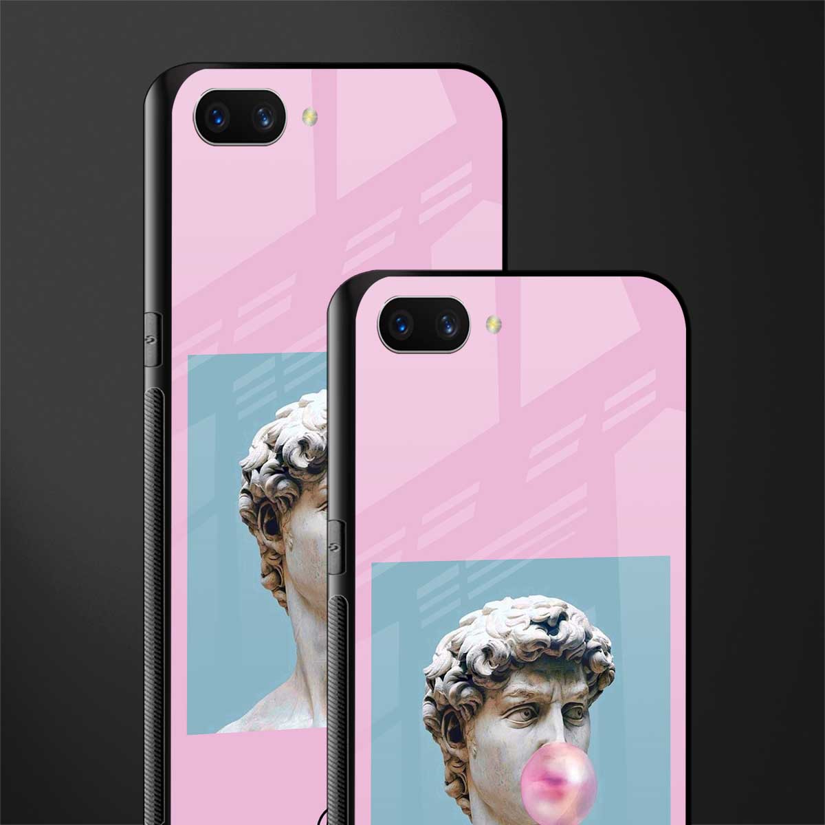 dope david michelangelo glass case for realme c1 image-2