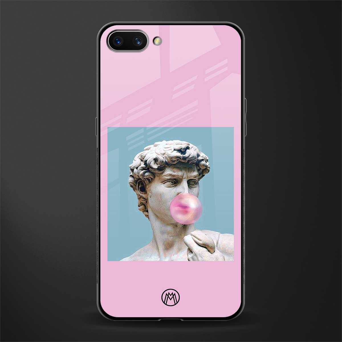 dope david michelangelo glass case for oppo a3s image