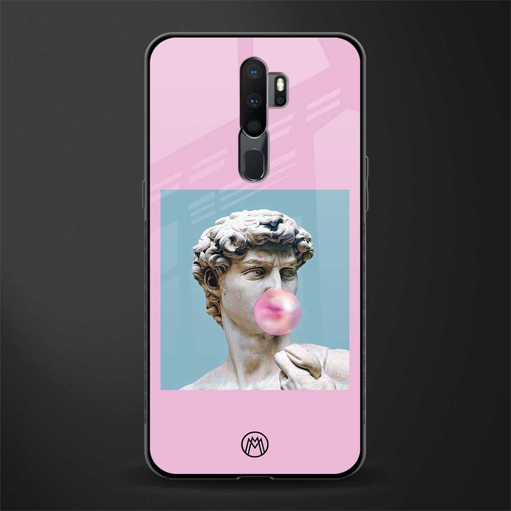 dope david michelangelo glass case for oppo a9 2020 image