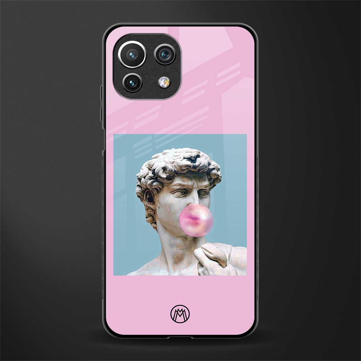 dope david michelangelo glass case for mi 11 lite image